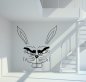 Preview: 46154 Hase gemein Wandtattoo